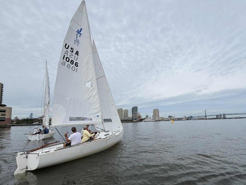 J/22 on the water