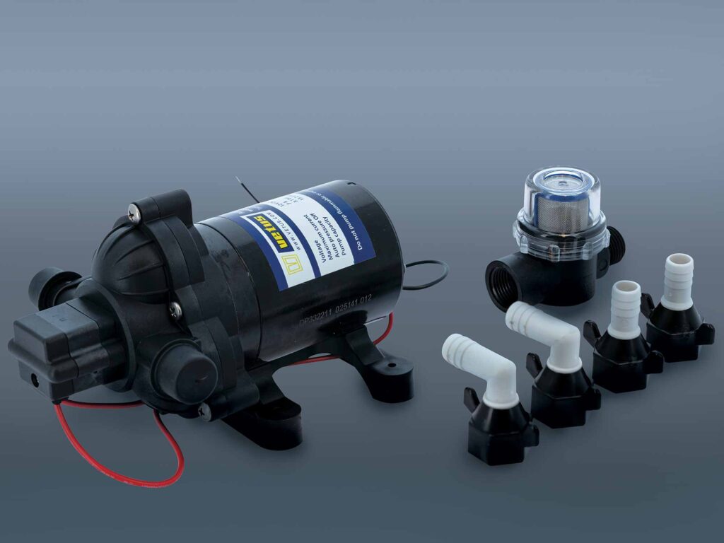 water system for boating plumbing