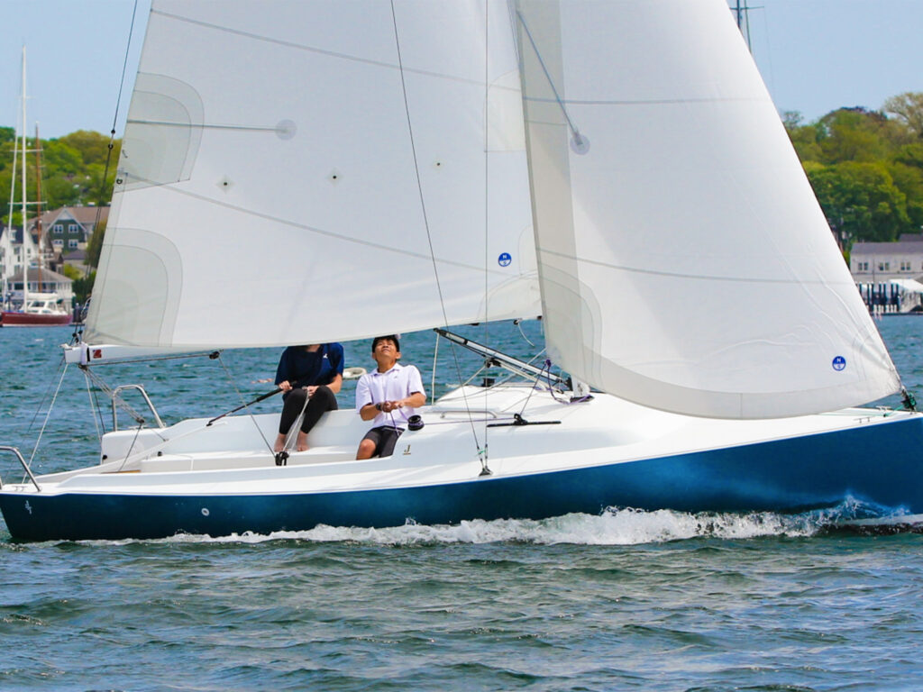 J/7 on the water