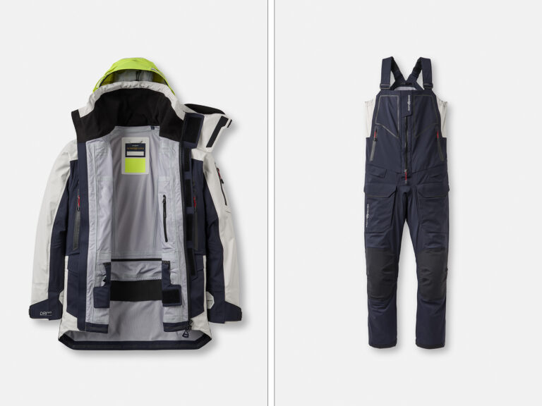 Offshore jacket and hi-fit salopettes