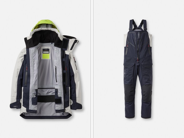 2-panel-frames Offshore jacket and hi-fit salopettes