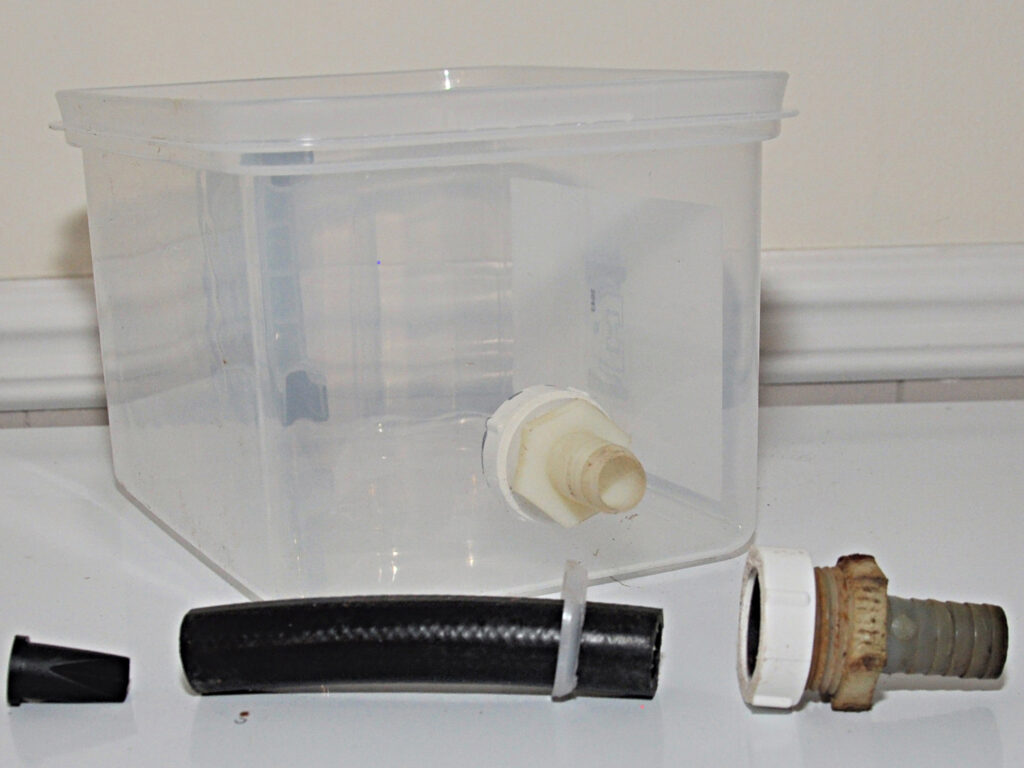 Fittings for DYI drain box