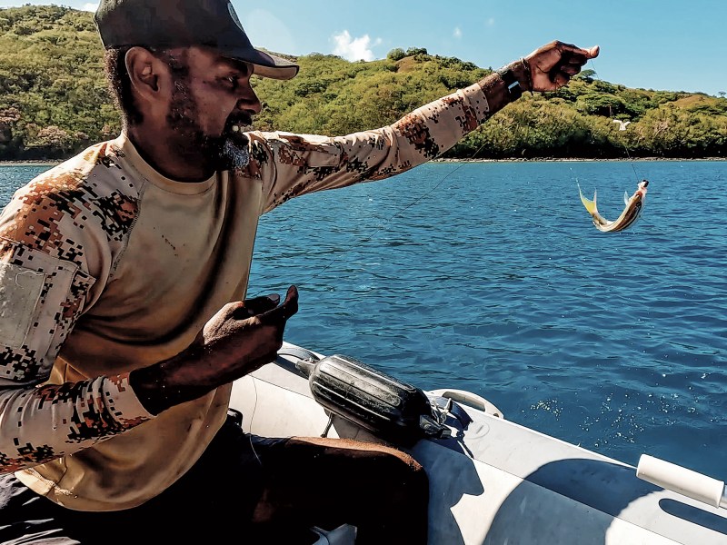 Man fishing