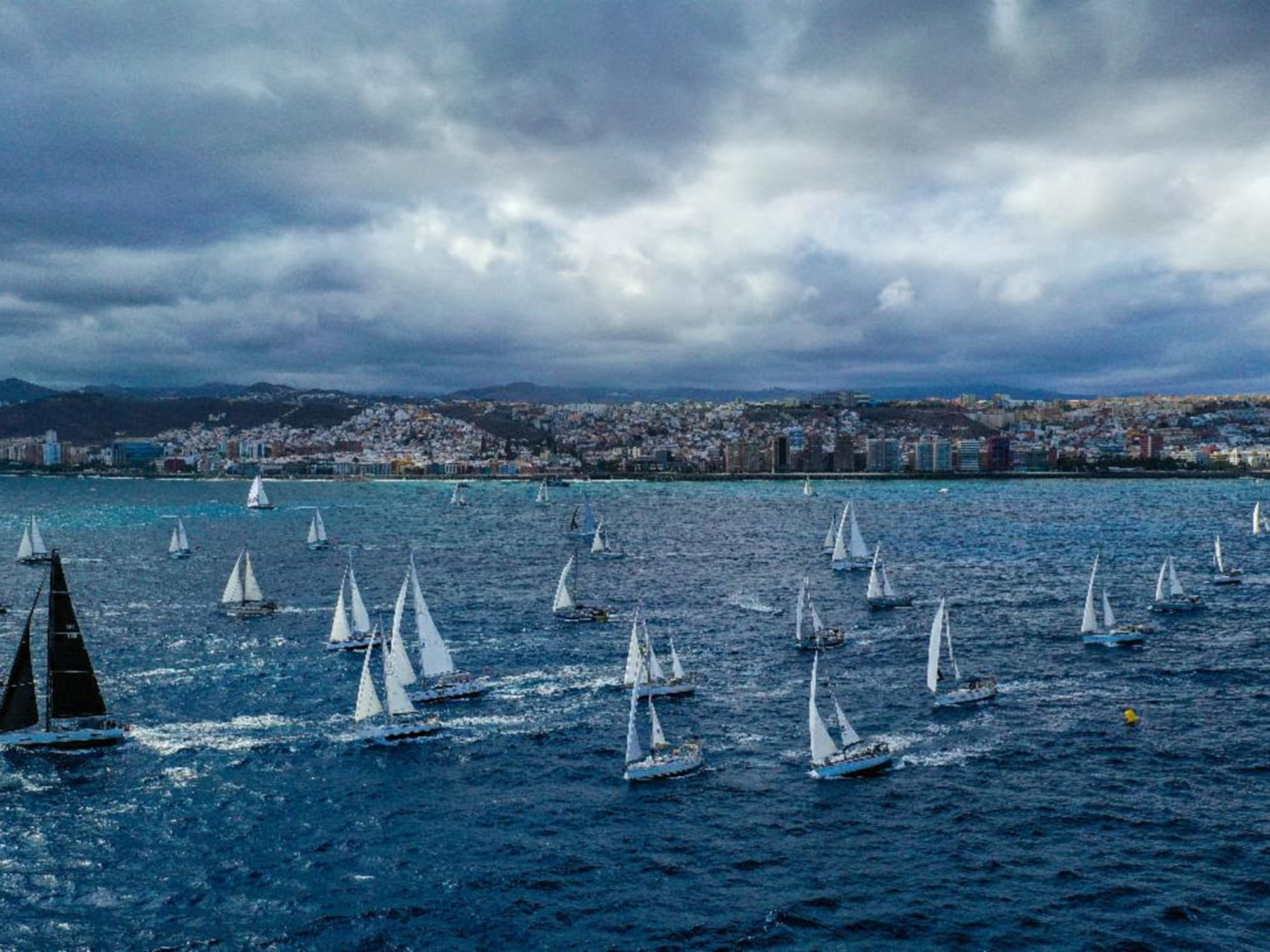 ARC+ Fleet Departs Gran Canaria on Atlantic Adventure