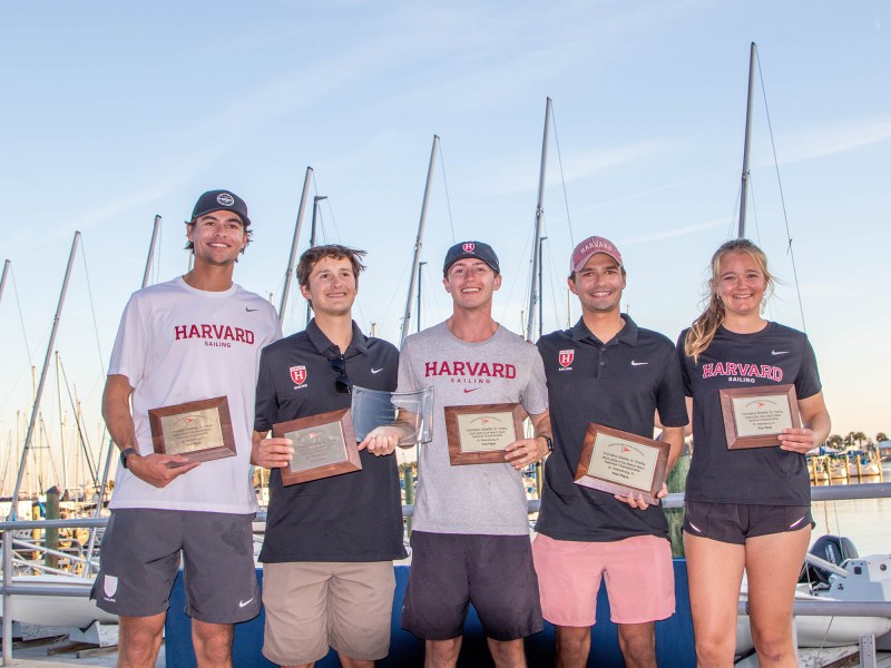 Harvard University sailing team