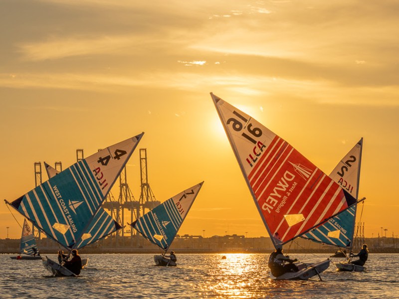 College Sailing Singlehanded National Championships in Norfolk