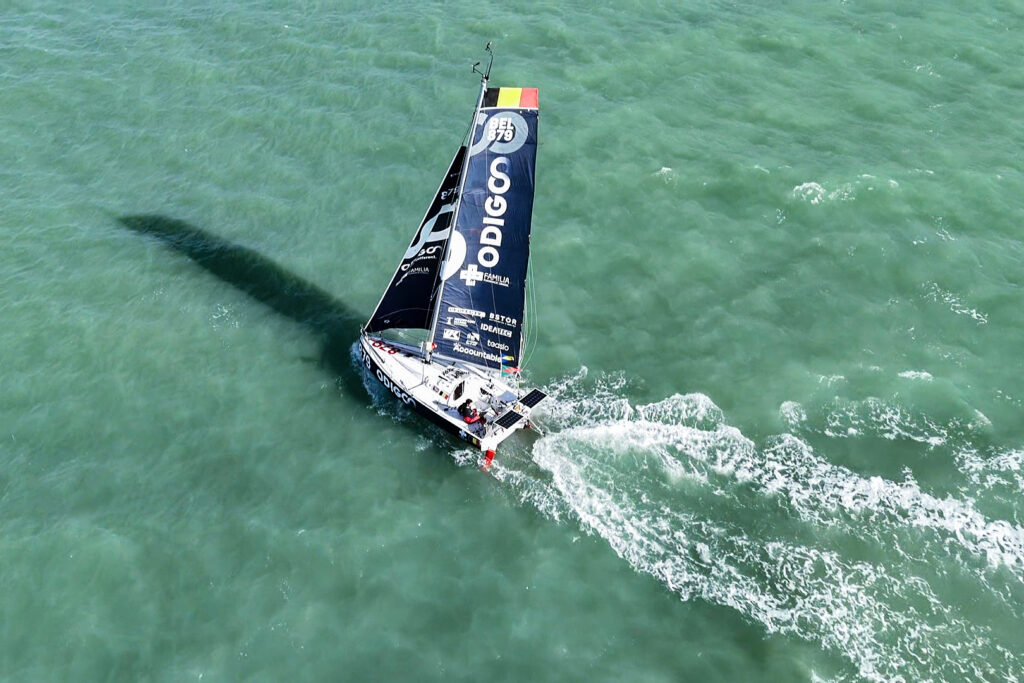 Belgian skipper Quentin Debois