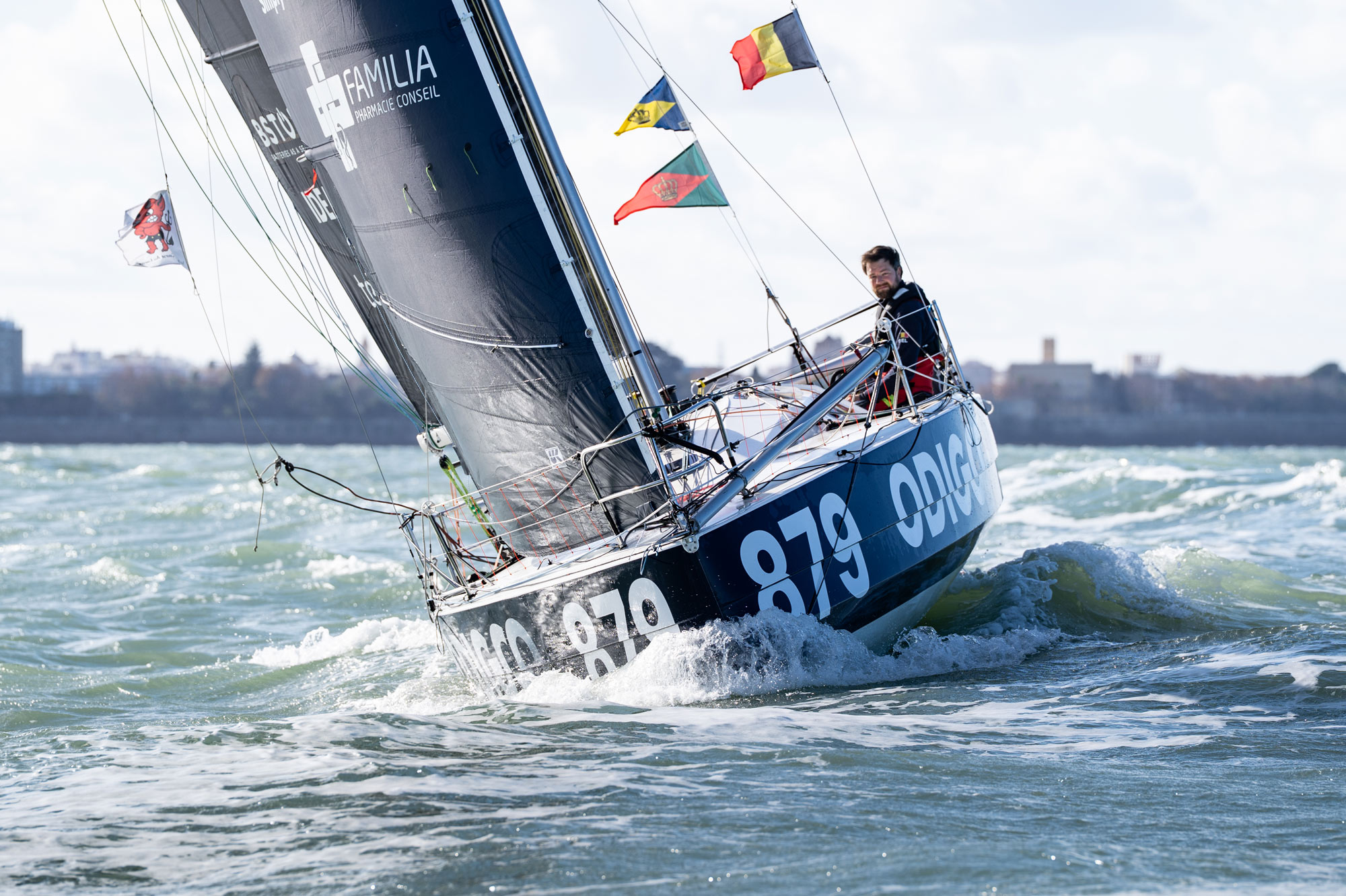 Belgian Skipper Sets Sail to Chase Solo Atlantic Record