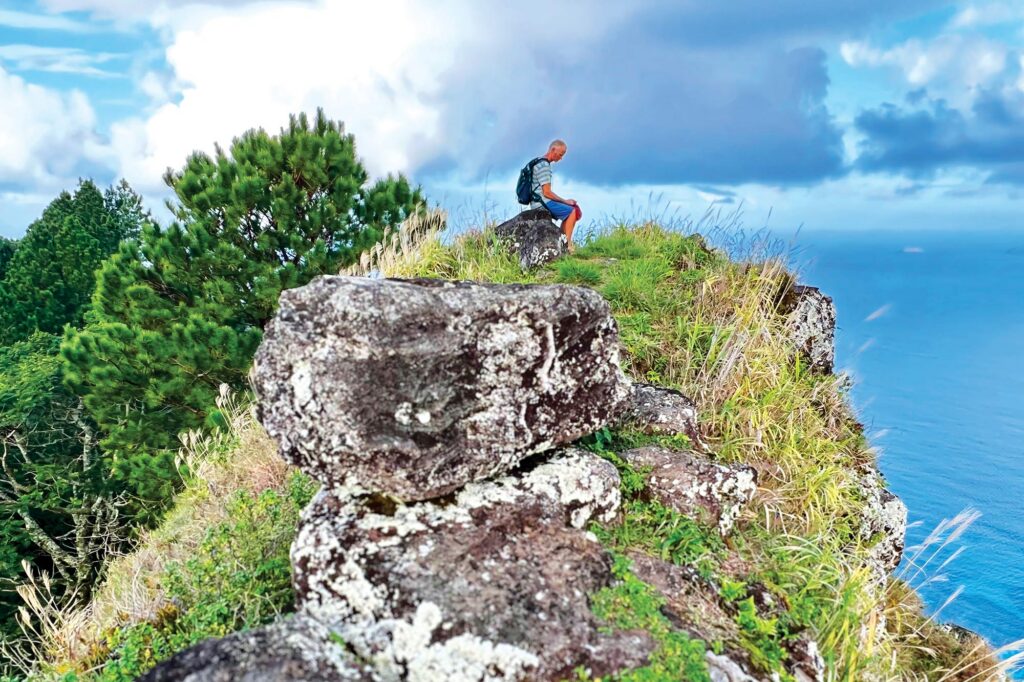 Overlooking Gambier Islands