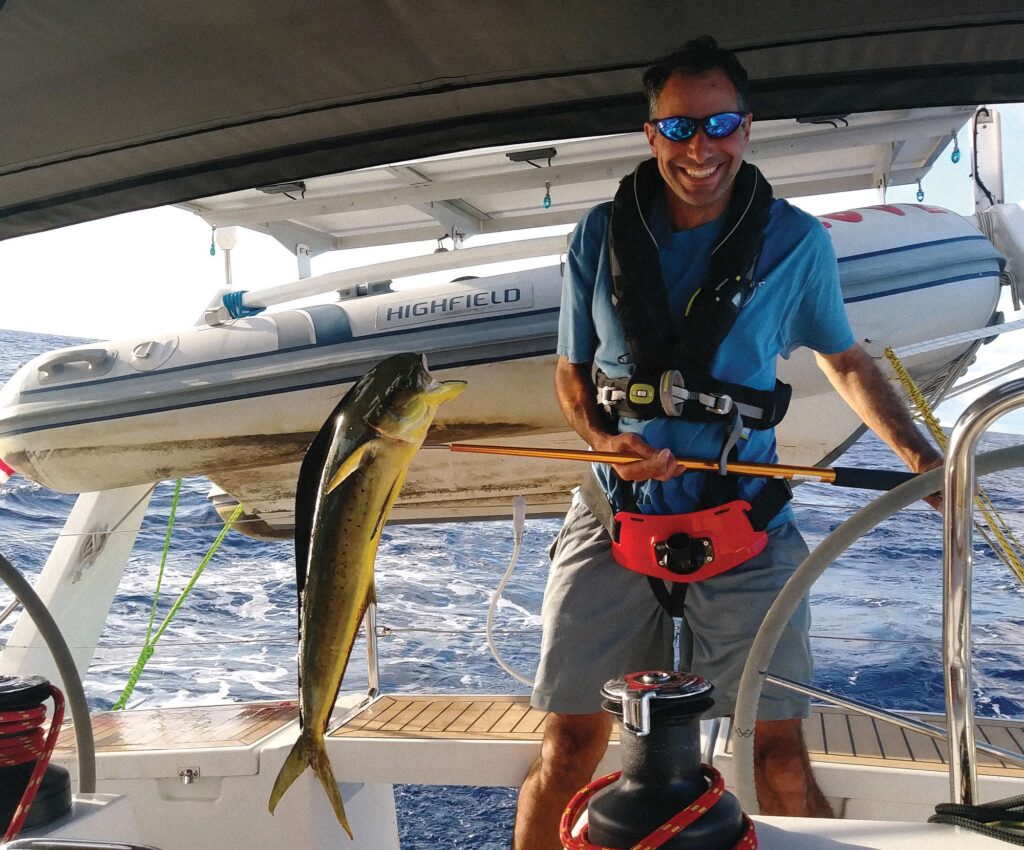 freshly caught mahi