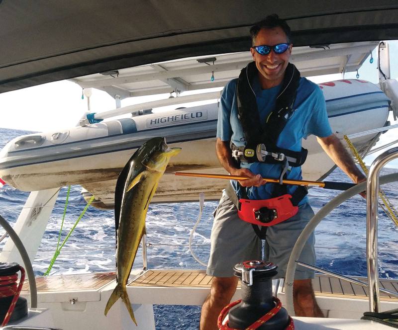 freshly caught mahi