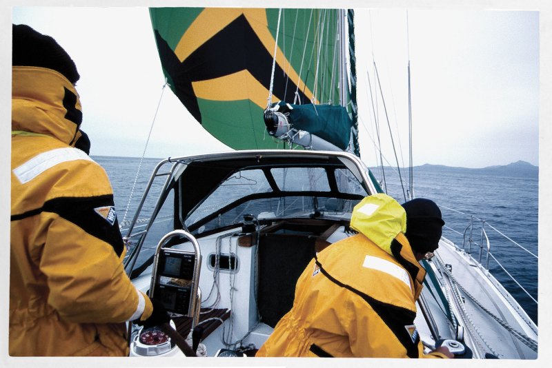 Preparing to make landfall at Cape Horn