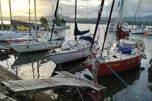 IMG_20180619_171357 Sahula rests snug at the dock