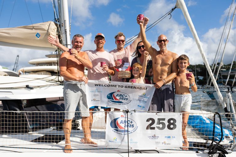 Sailing group arriving in Grenada