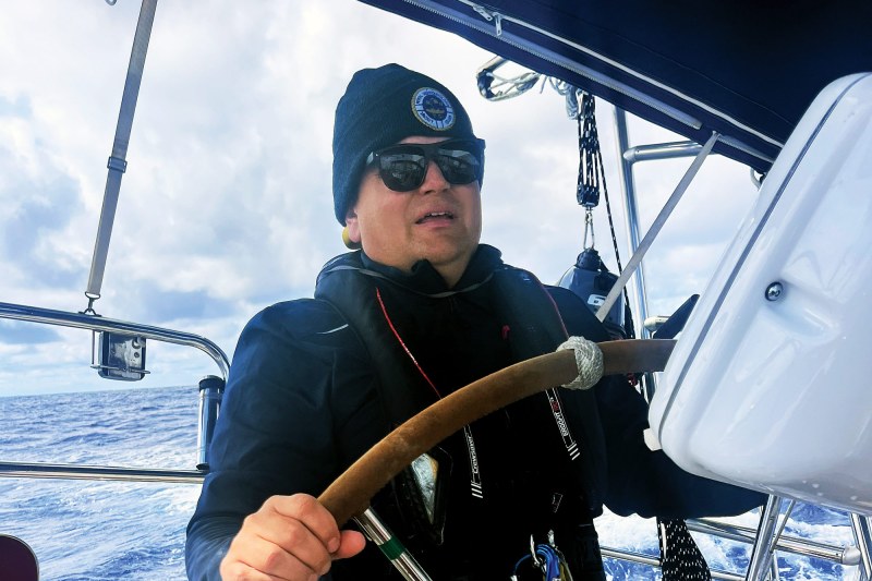Canadian sailor Anderson Noel