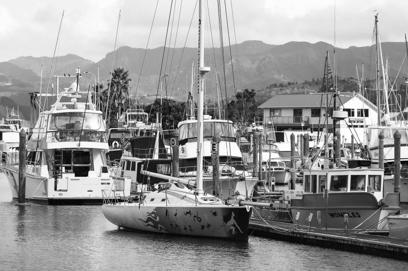 Anasazi Girl at Whitianga Marina