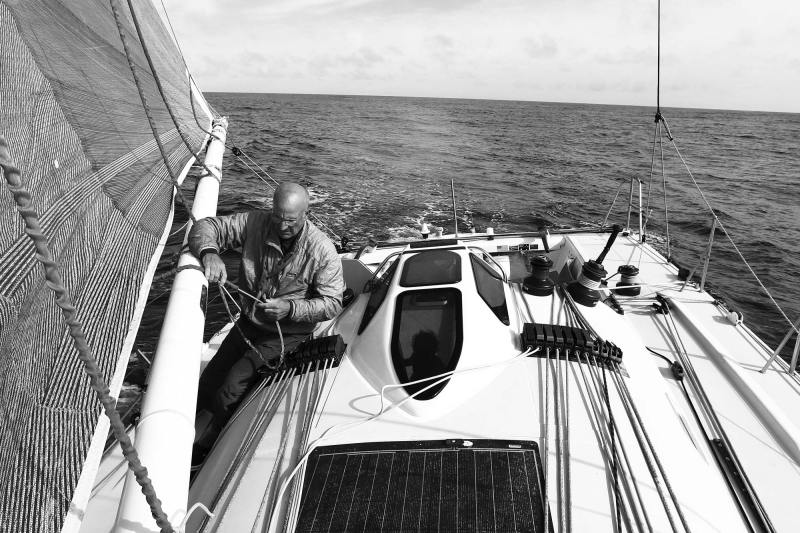 James Burwick aboard Anasazi Girl