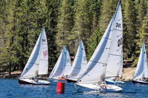 Victory 21s charge across Huntington Lake